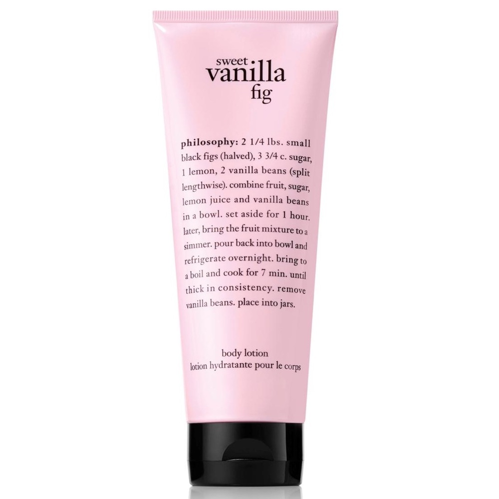PHILOSOPHY SWEET VANILLA FIG BODY LOTION FULL SIZE 7 Oz. NEW/SEALED TUBE!